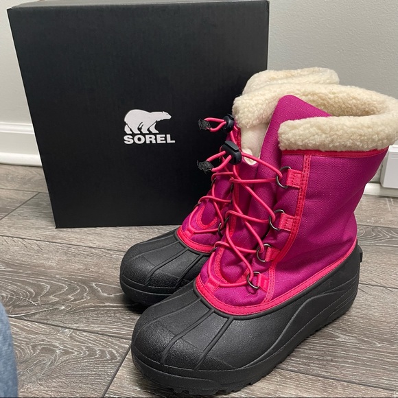 Sorel insulated winter know boots Cumberland youth girths size 7 waterproof NEW - Picture 2 of 6